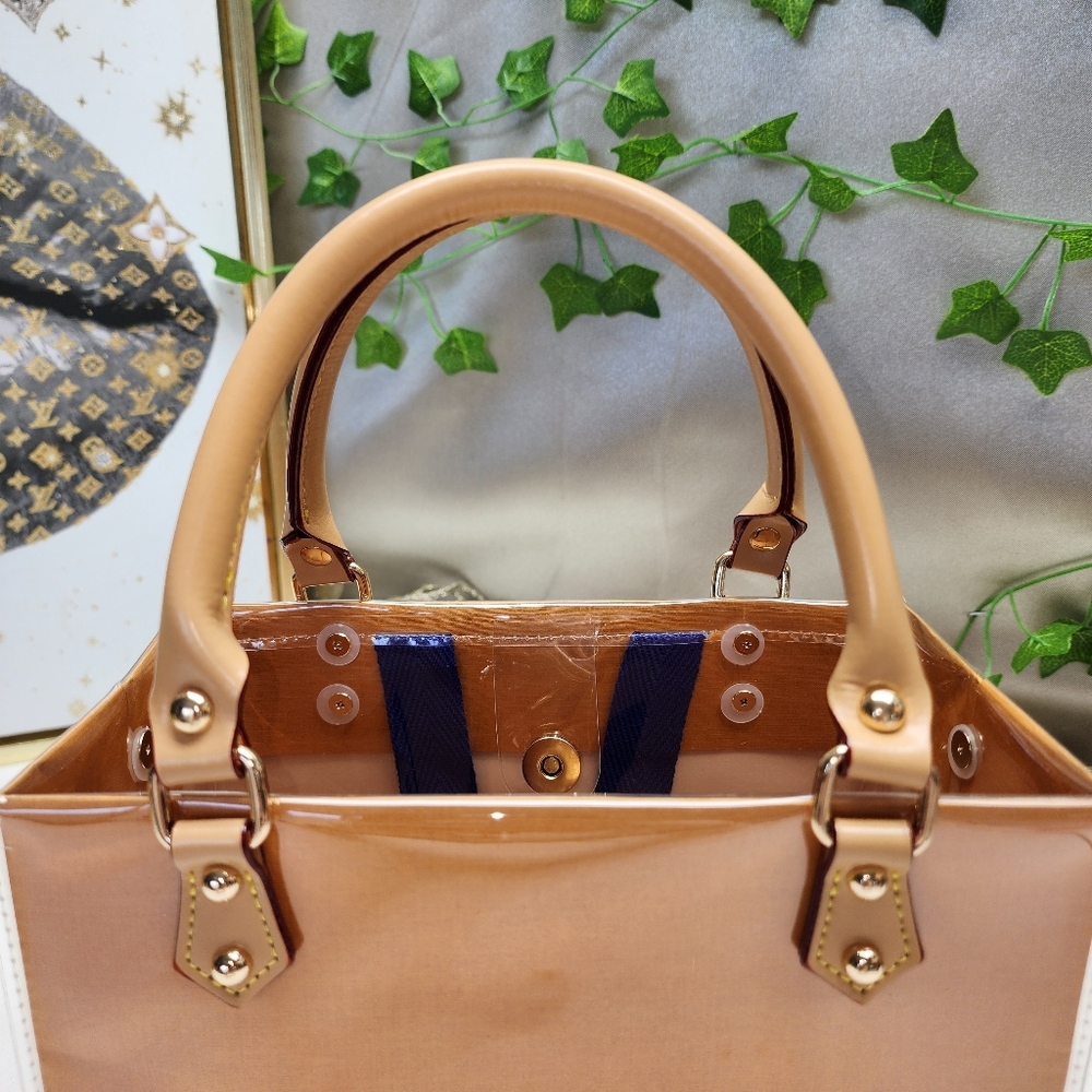 Authentic Louis Vuitton Retail Shopping Bag in A PVC Tote - Picture 7 of 9